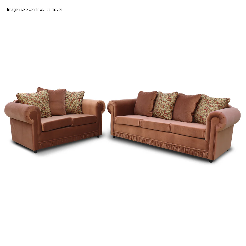 Juego de sala, sofá + loveseat modelo ebony - Image 3