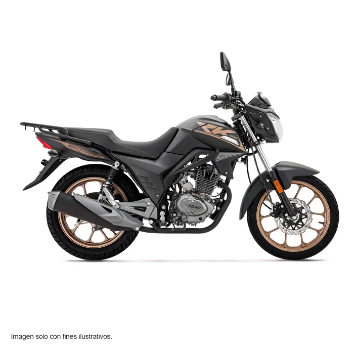 Moto RK150 Keeway 15cc color negro - Image 2