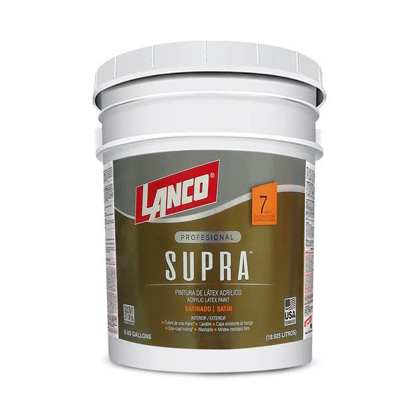 LANCO PINTURA BASE SUPRA SATIN ACCENT 5 GALONES