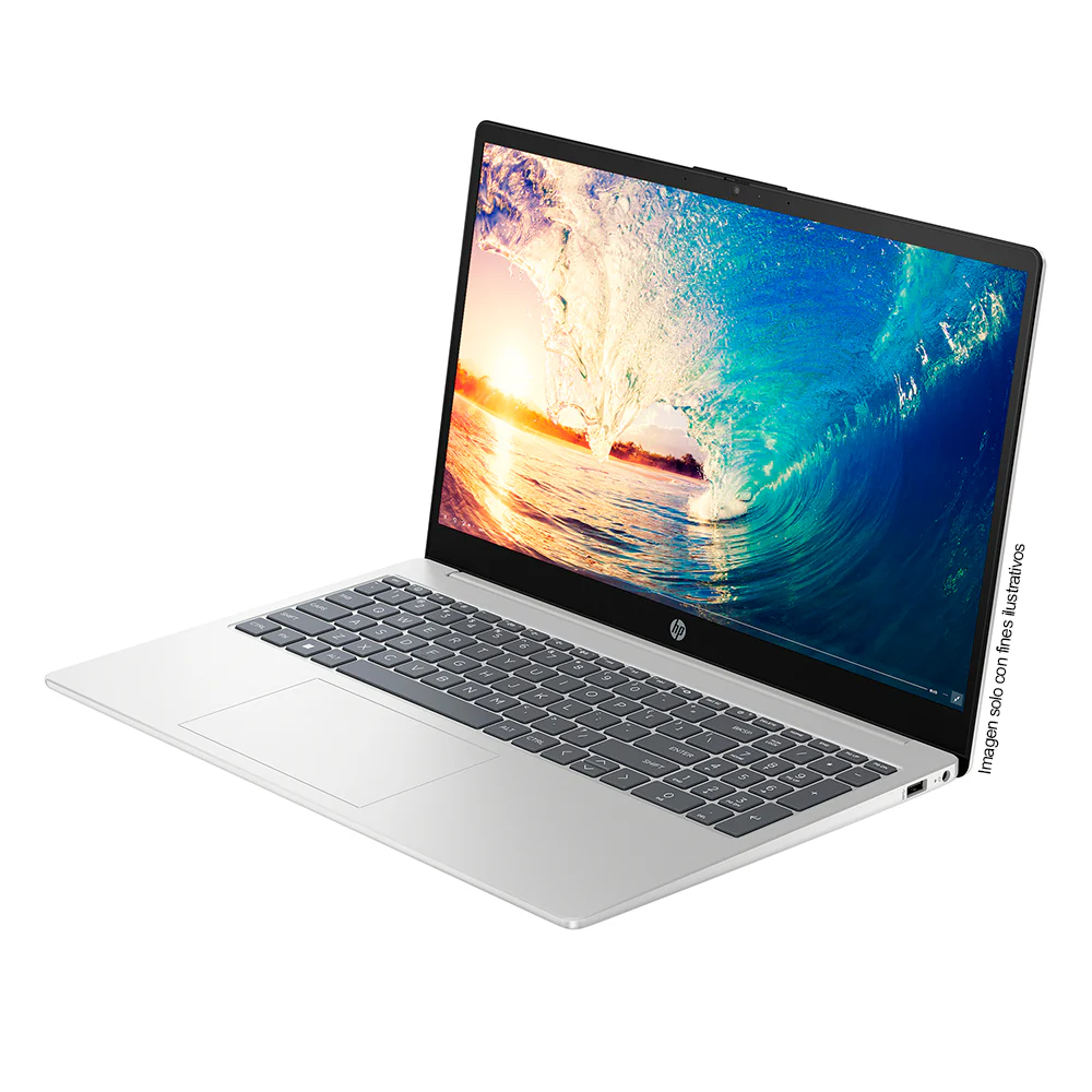 Laptop 15-FC0276LA 15.6" FHD, AMD Ryzen 7 7730U HP 16GB 1TB color silver - Image 2