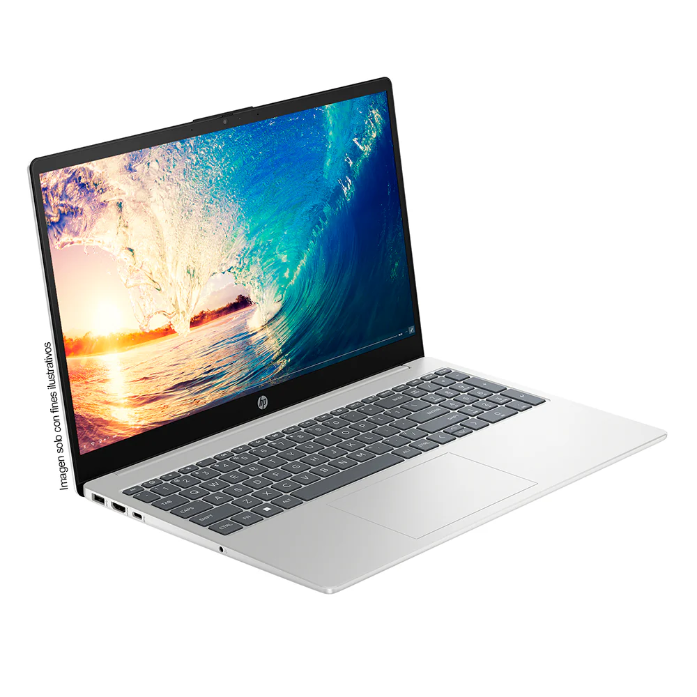 Laptop 15-FC0276LA 15.6" FHD, AMD Ryzen 7 7730U HP 16GB 1TB color silver - Image 3