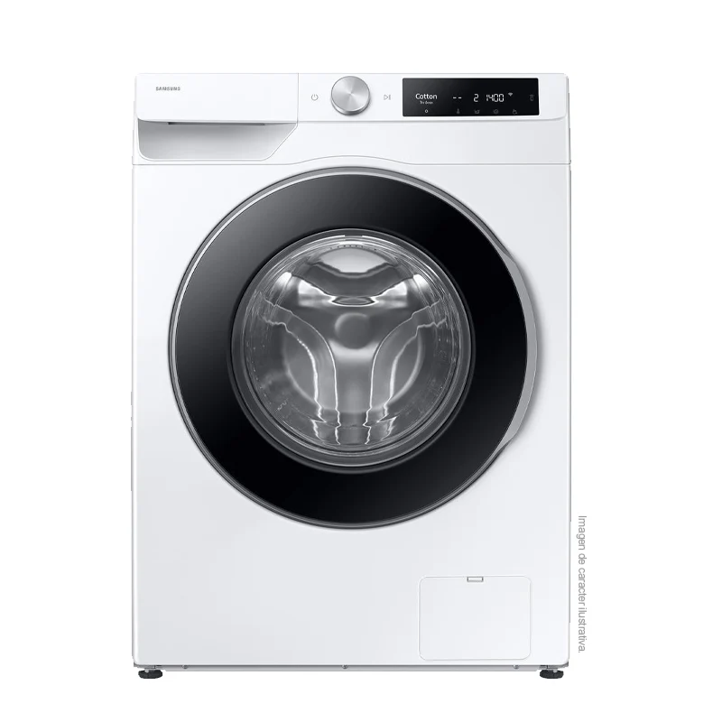 Lavadora 11.5kg WW11DG6U34LEED, Samsung de carga frontal, AI Ecobubble, Super Speed, Hygienes Steam
