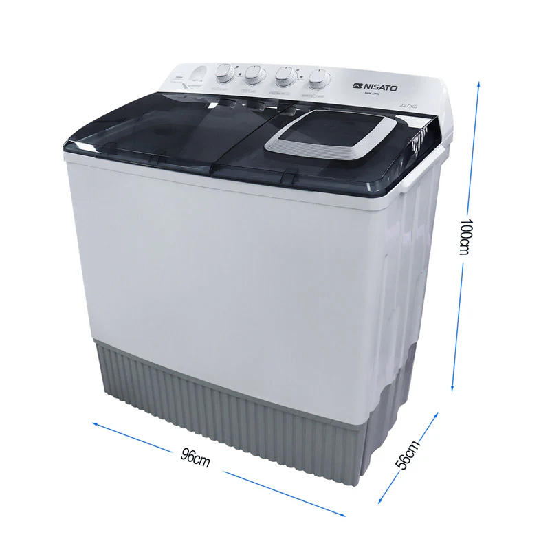 Lavadora 22kg semiautomática NWM-22PXL Nisato - Image 3