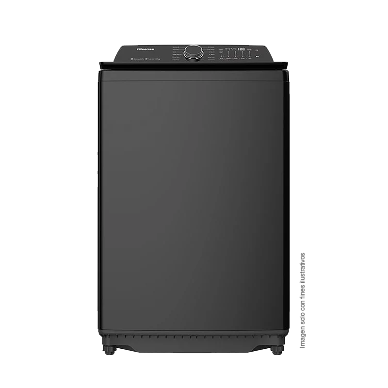 Lavadora 23kg, WT5I2323UBA Hisense, carga superior con agitador