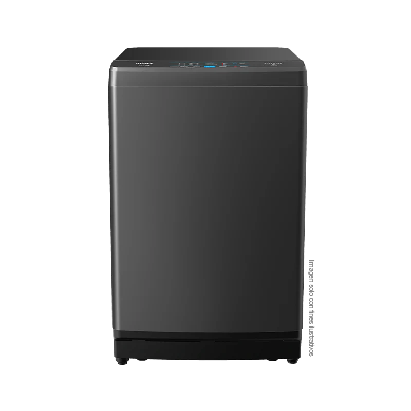 Lavadora automática, carga superior,13kg WM-A1305 Mystic, 8 funciones de lavado, bloqueo de niños, color gris