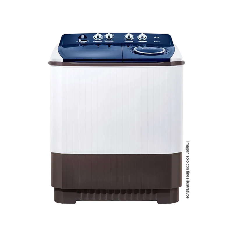 Lavadora semi automática | 15kg | WP15WAR LG. | sistema de lavado Roller JET