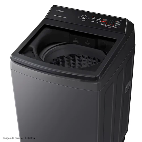 Lavadora automática de carga superior, 19 kg, WA19CG6442BDAP, Samsung, color gris - Image 3