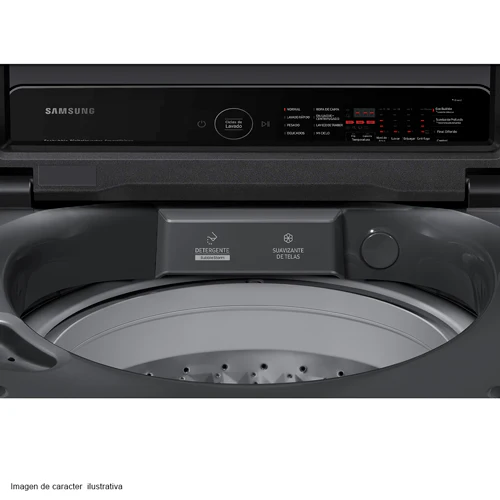 Lavadora automática de carga superior, 19 kg, WA19CG6442BDAP, Samsung, color gris - Image 4