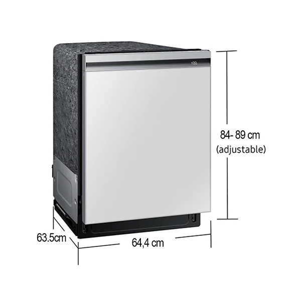 Lavaplatos Samsung BESPOKE DW80BB707012AA Smart Storm Blanco - Image 4