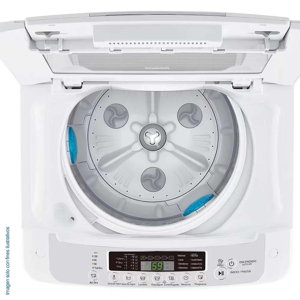 Lavadora LG Automática 13 Kg WT13WPBP color blanco tecnología Smart inverter - Image 4