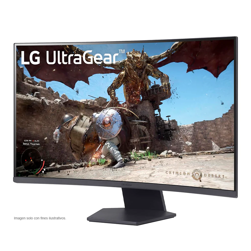 MonitorCurvo Gaming UltraGear 32", 1000R QHD 1MS 180Hz, modelo 32GS60QC-B. LG - Image 3