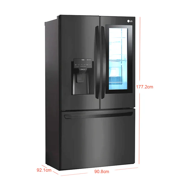 Refrigeradora 30pc GM78SXT de LG linear inverter Door in Door instaview negro. - Image 3