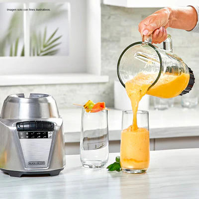 Licuadora BL0876-2SDLA Black & Decker base de acero inoxidable 8 velocidades - Image 3