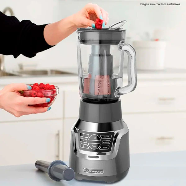 Licuadora BL1350G de 1.5 litros Black & Decker con filtro infusor - Image 5