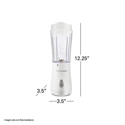 Licuadora personal 14oz HB51101G Hamilton Beach color blanco - Image 4