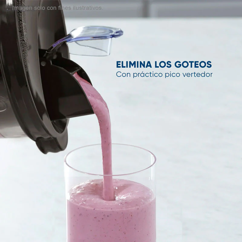 Licuadora silenciosa 48Oz HB53530 Hamilton Beach 12 funciones, 800W, color negro - Image 2