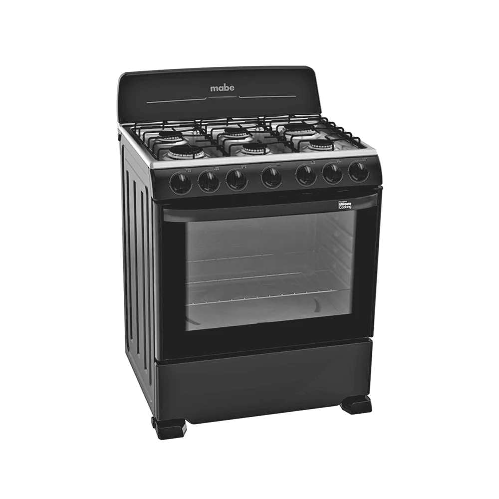 Estufa a gas 30" EM7641BAIN2 Mabe 6 quemadores mesa de acero inoxidable - Image 2