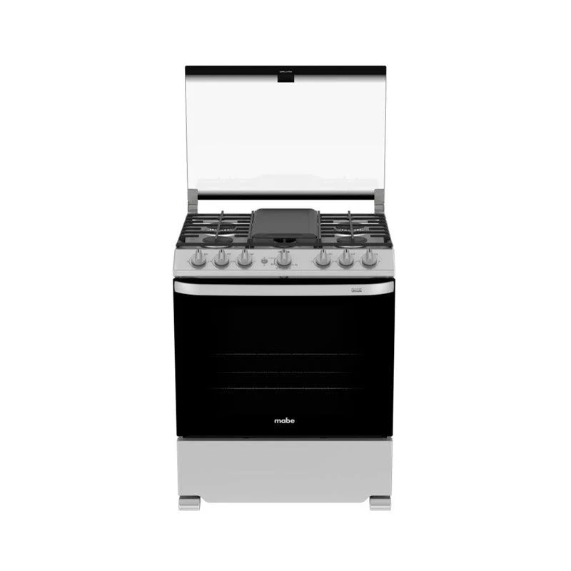 Estufa a gas 30" EMH7602JS0 Mabe 6 quemadores color silver encendido electrónico - Image 2