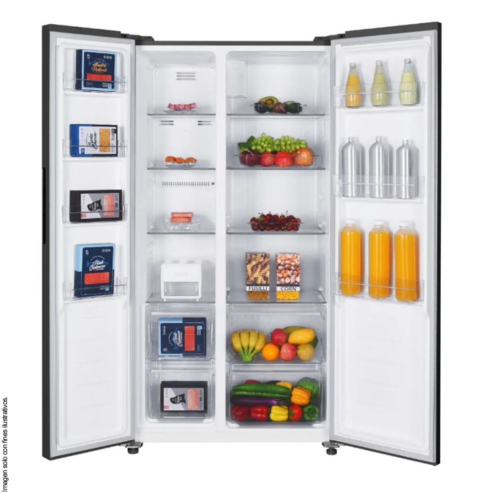 Refrigeradora 16pc Side by Side MSM480LKLSS0 Mabe TecInverter - Image 2