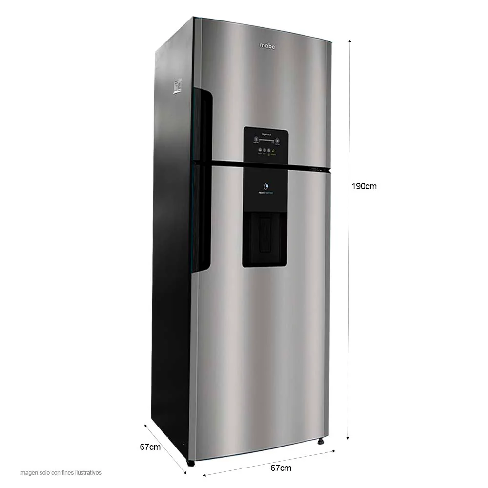 Refrigeradora 15pc Top Mount RMP450ZCAU acero inoxidable, dispensador de agua - Image 3
