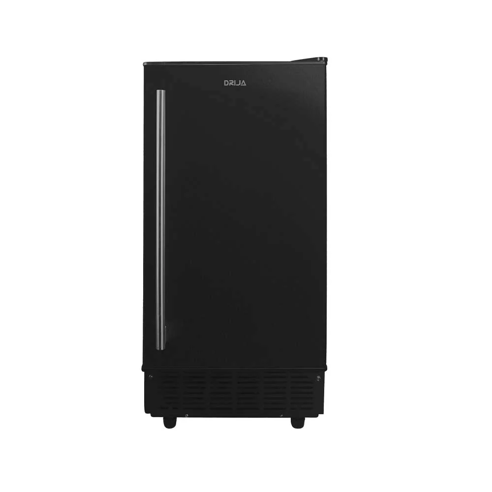Máquina de hielo empotrable FH36-BLACK Drija, produce hasta 36kg de hielo en 24 horas