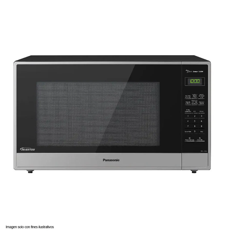 Microondas inverter 2.2pc NN-ST965SRPH Panasonic 1200W