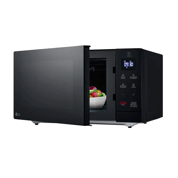 Microondas LG MS3032JAS Inverter1.1pc 900W color Negro - Image 3