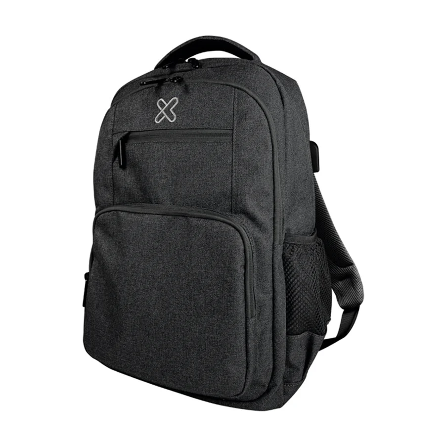 Mochila 2 en 1 Notebookcase  Múltiples compartimentos - 15Kg/30Lb  Carga USB 15.6" KLIP