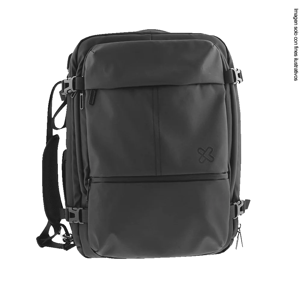 Mochila de viaje para laptop 17” 2en 1 Nomad KNB-950 Klip, con puerto de carga USB