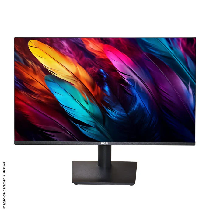 Monitor 24" FHD RC240MF RCA color negro con tecnología de protección ocular