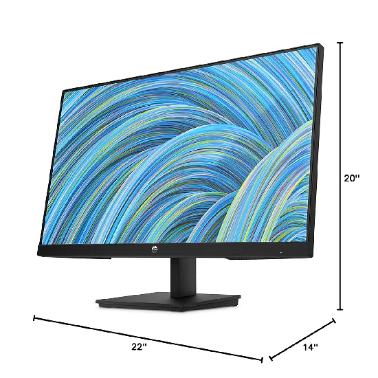 Monitor HP MT V24V  G5 23.8" 1920X1080 75hz HDMI/VGA Black - Image 4