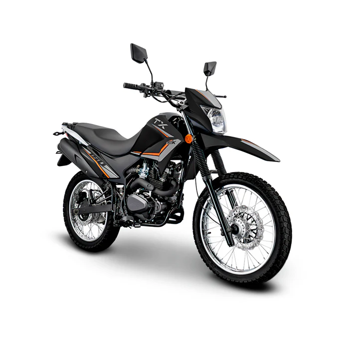 Moto TX200 Black Keeway color negro de 200cc - Image 2