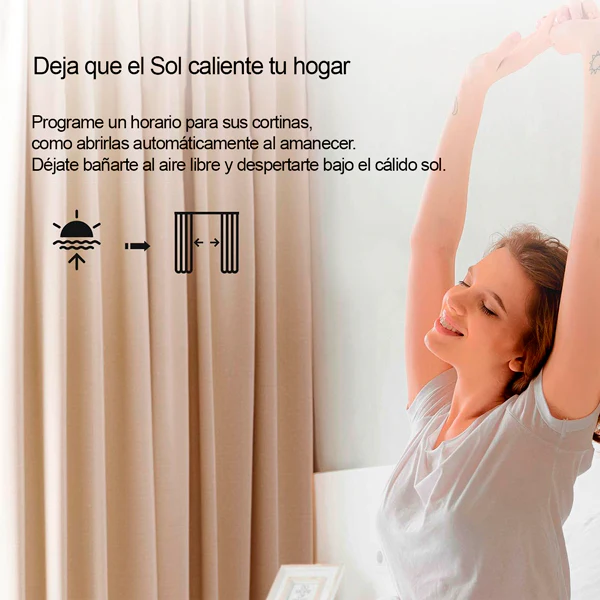 Motor para cortina tradicional Sonoff Zigbee ZBCURTAIN Smart. - Image 2