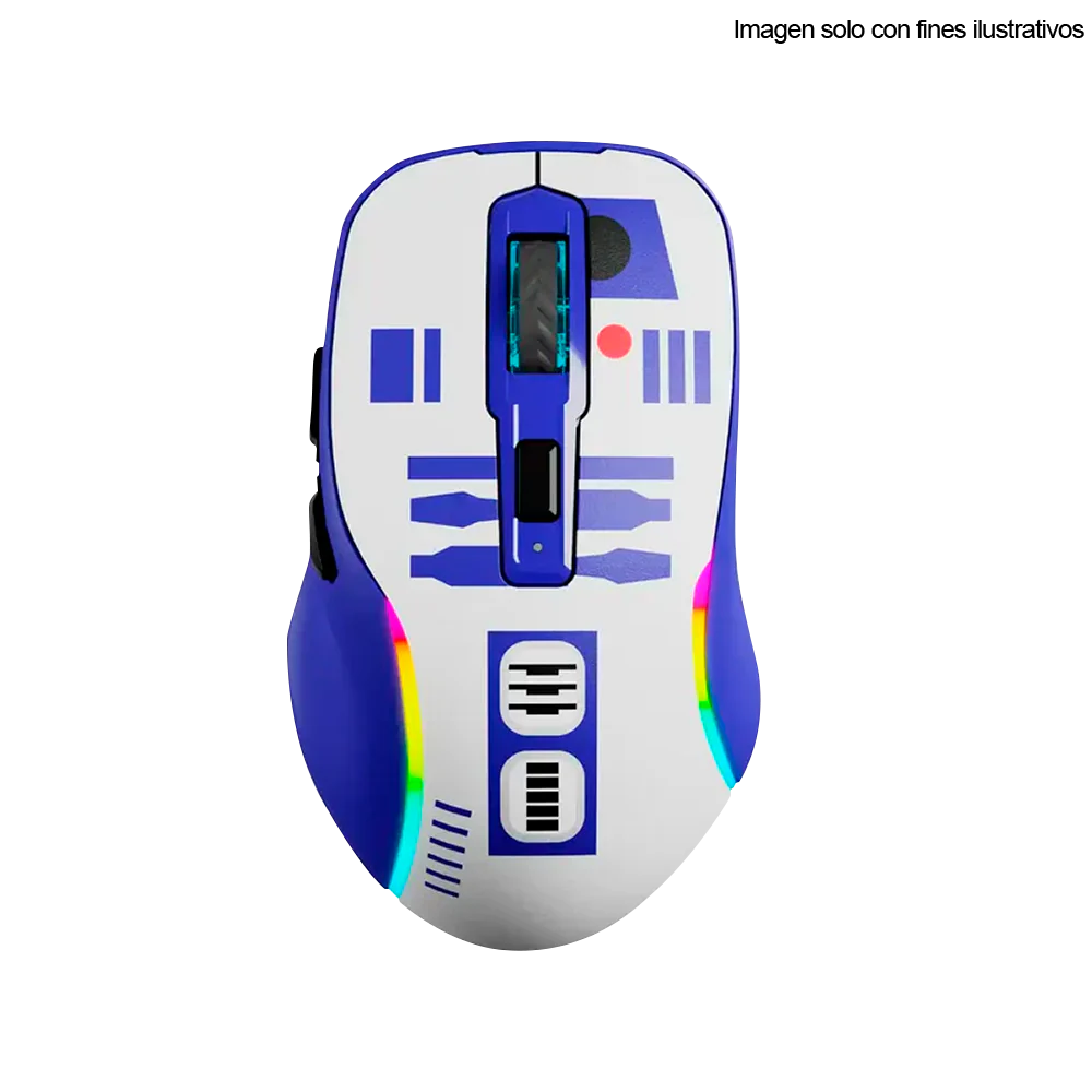 Mouse Gaming inalámbrico RGB,10000DPI R2-D2 ID011PGL23 (PMO-S204DR) - Image 2