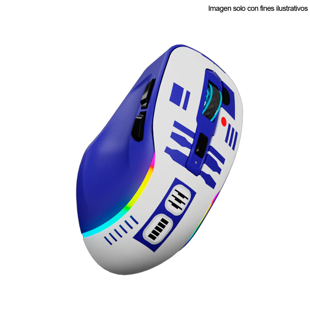 Mouse Gaming inalámbrico RGB,10000DPI R2-D2 ID011PGL23 (PMO-S204DR) - Image 4