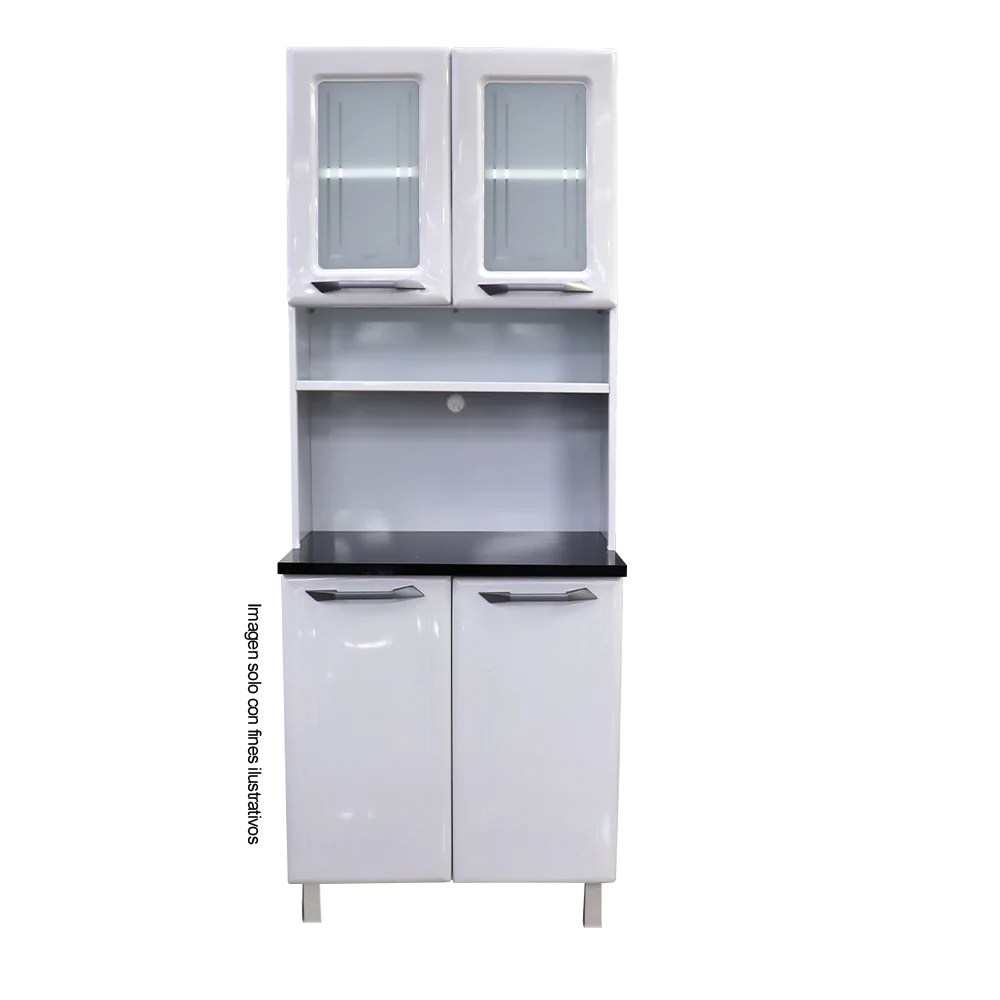 Mueble metálico de cocina tipo gabinete, kit doble de metal TLKD-2VBB (D) - Image 2