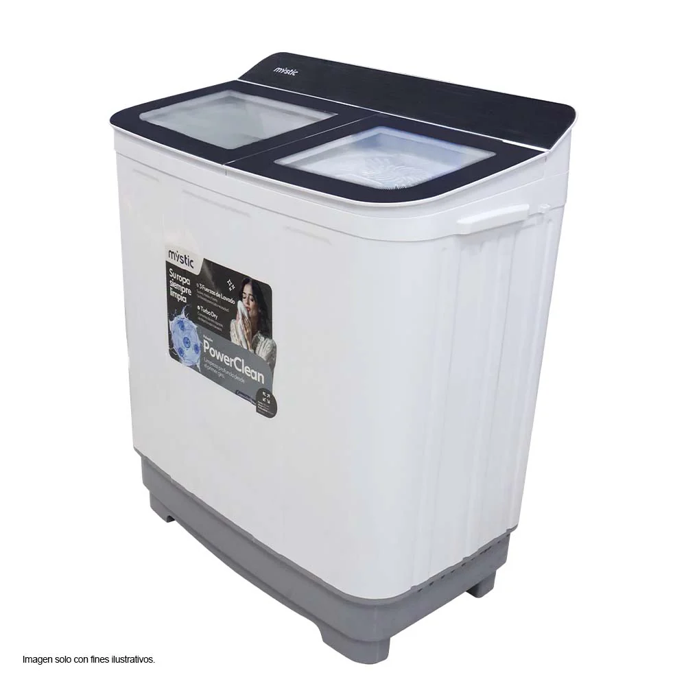 Lavadora semiautomática 10.5kg WM-1015 Mystic, con turbo Dry, power clean - Image 2