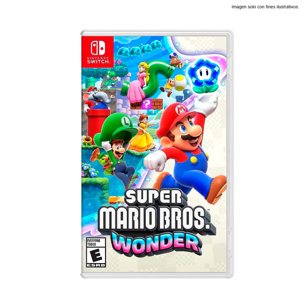 Nintendo HW SWITCH 1.1 neon  ENINHRD-S-KAB1C incluye juego Super Mario Wonder - Image 3
