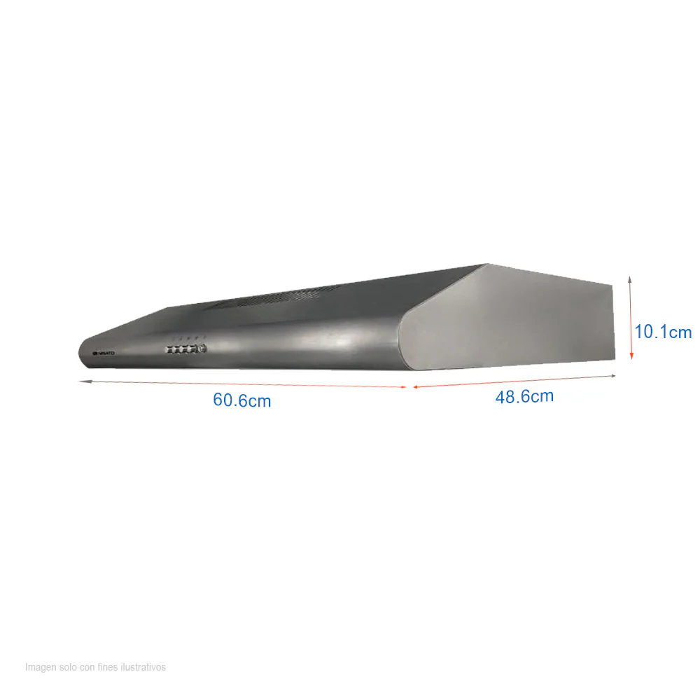 Extractora de grasa Nisato NPE-60XDM de 24" - Image 3