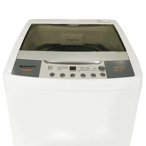 Lavadora Automática, 11 kg, NWMA-111WP, Nisato, Panel digital con tambor de acero inoxidable