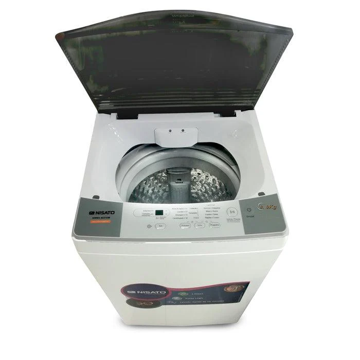 Lavadora automática de carga superior, 8 kg, NWMA-8021DM, Nisato - Image 2