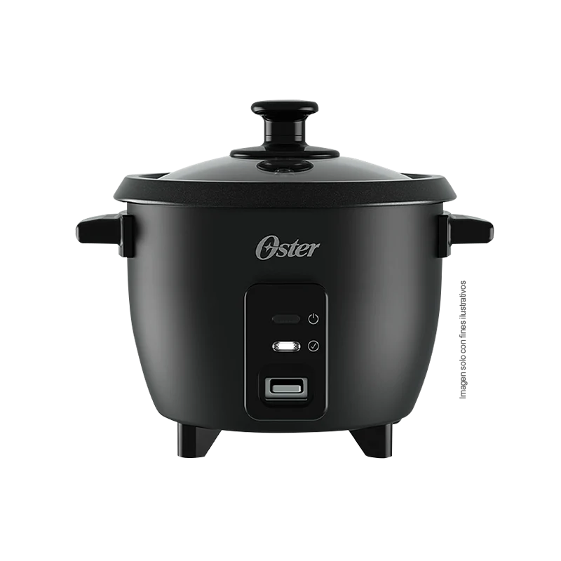Olla arrocera 6 Tazas, EOSTORIC-00BK6C, Oster. color negro