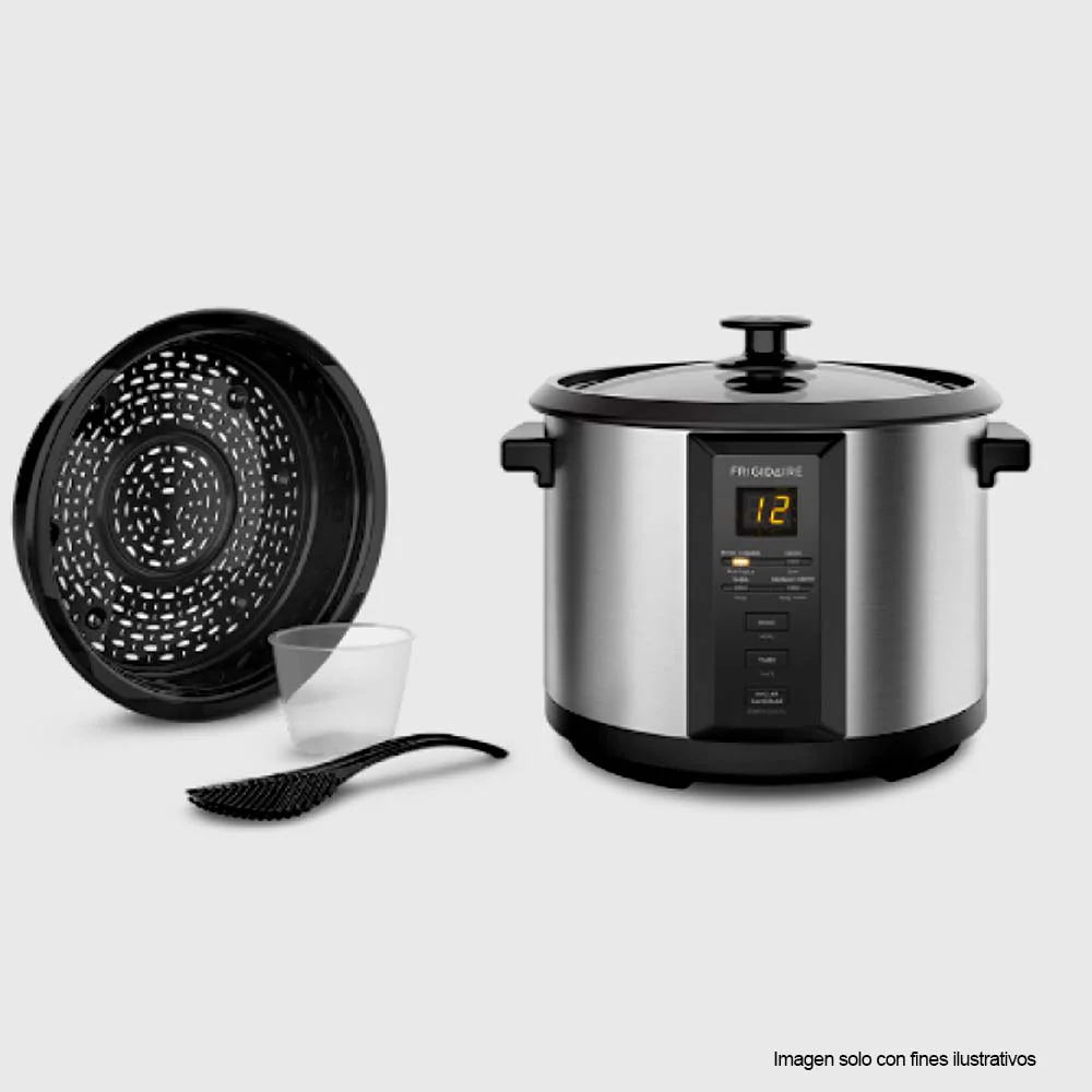 Olla arrocera FEC20 Frigidaire 11 tazas, con temporizador, display digital - Image 4