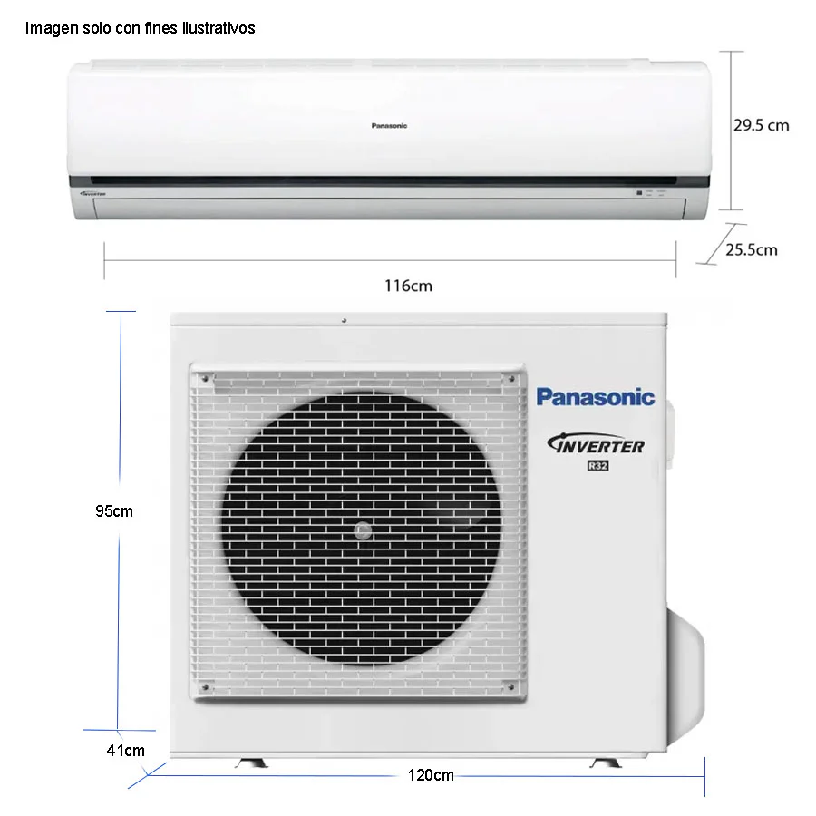 Aire acondicionado Split Inveter 36,000 BTU/h Panasonic CS/CU-PU36AKV-2 - Image 4