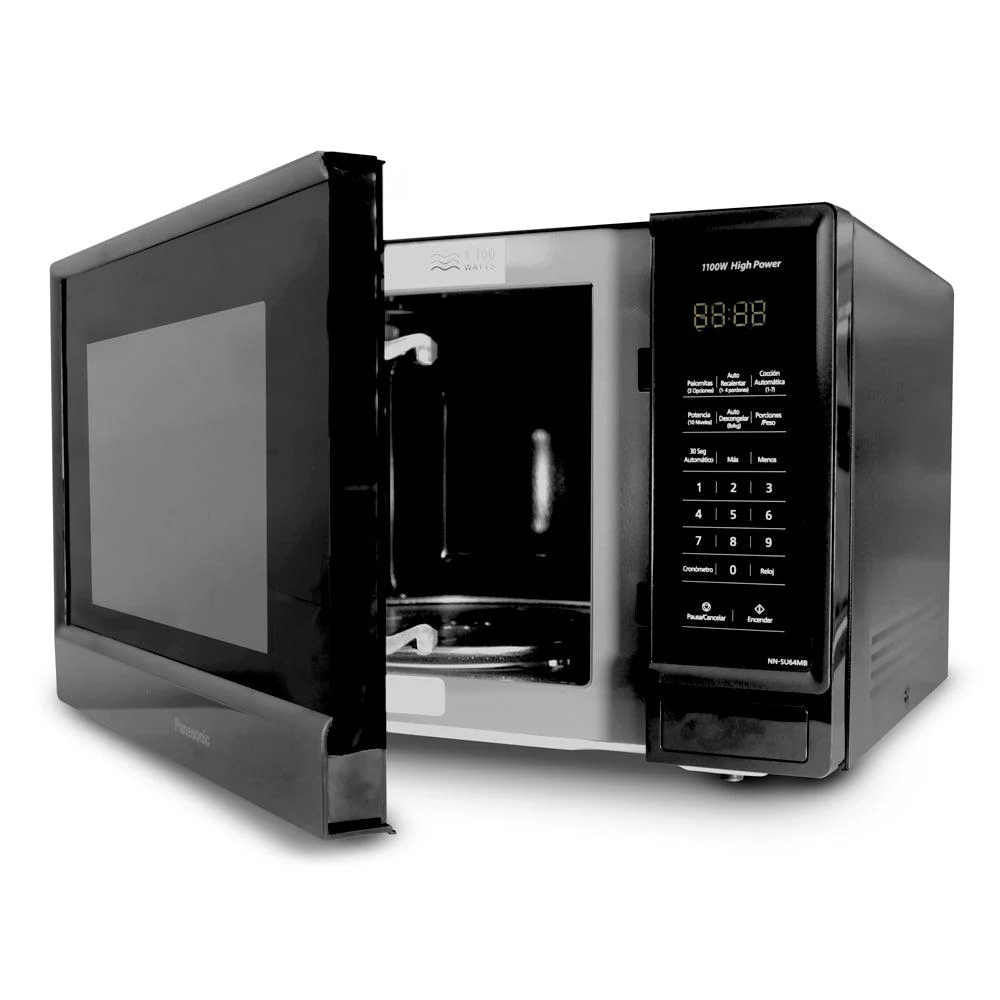 Microondas 1.3pc NN-SU64MBRUH Panasonic en color negro 1100W - Image 2