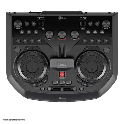 Minicomponente Xboom OK99M LG 2000 W Karaoke y Multi Jukebox - Image 6