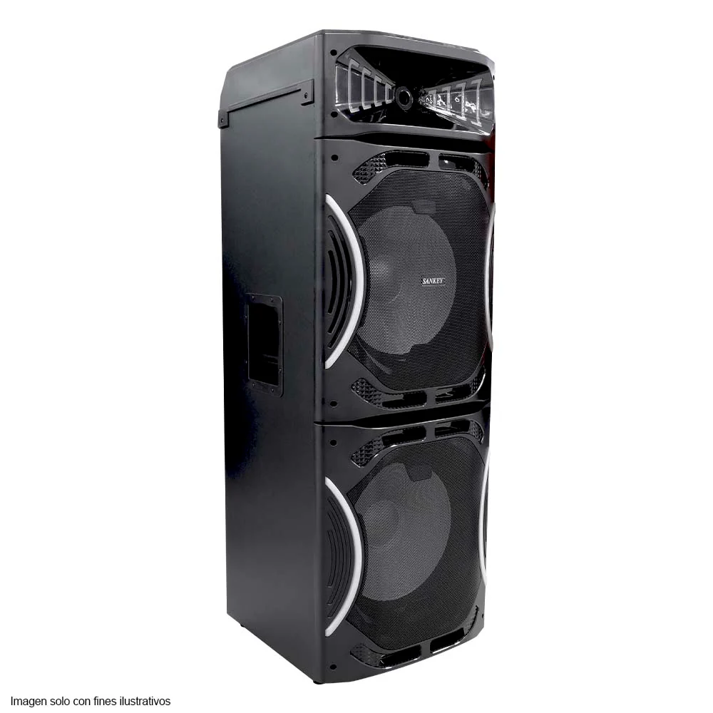 Parlante activo PA15ACK400 Sankey potencia de 400W bluetooth, karaoke - Image 2