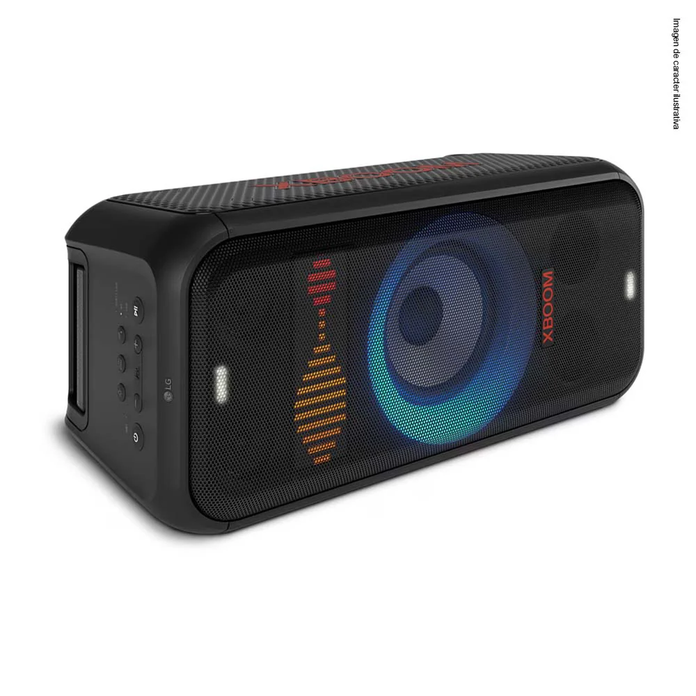 Bocina Portátil Xboom XL5T, pantalla LED, iluminación multicolor, 250W RMS - Image 4