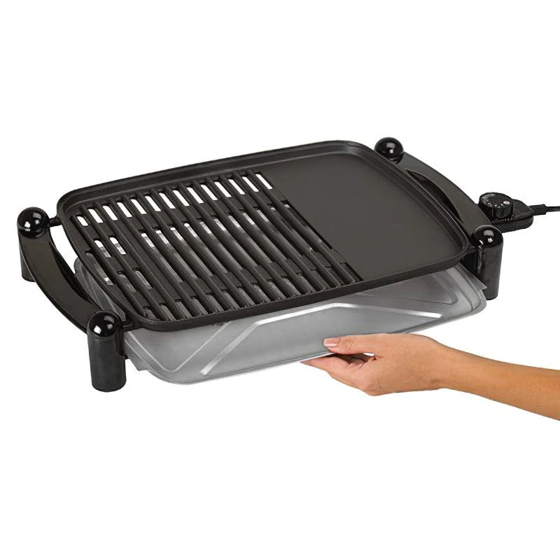 Parrilla y plancha eléctrica IG201 Black & Decker, de 1500W - Image 2