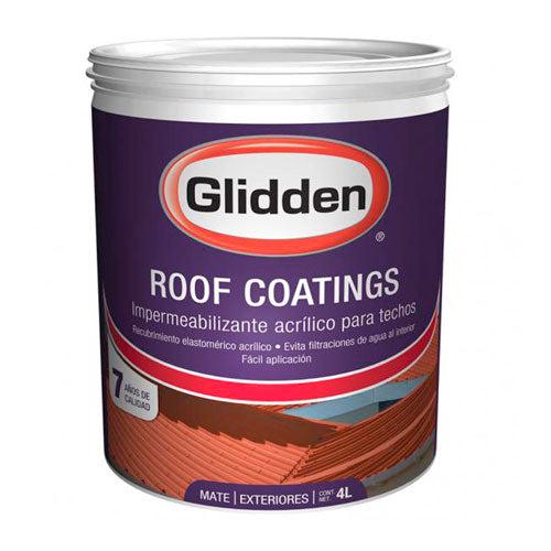 Glidden Pintura Especial Techo Rojo Galon